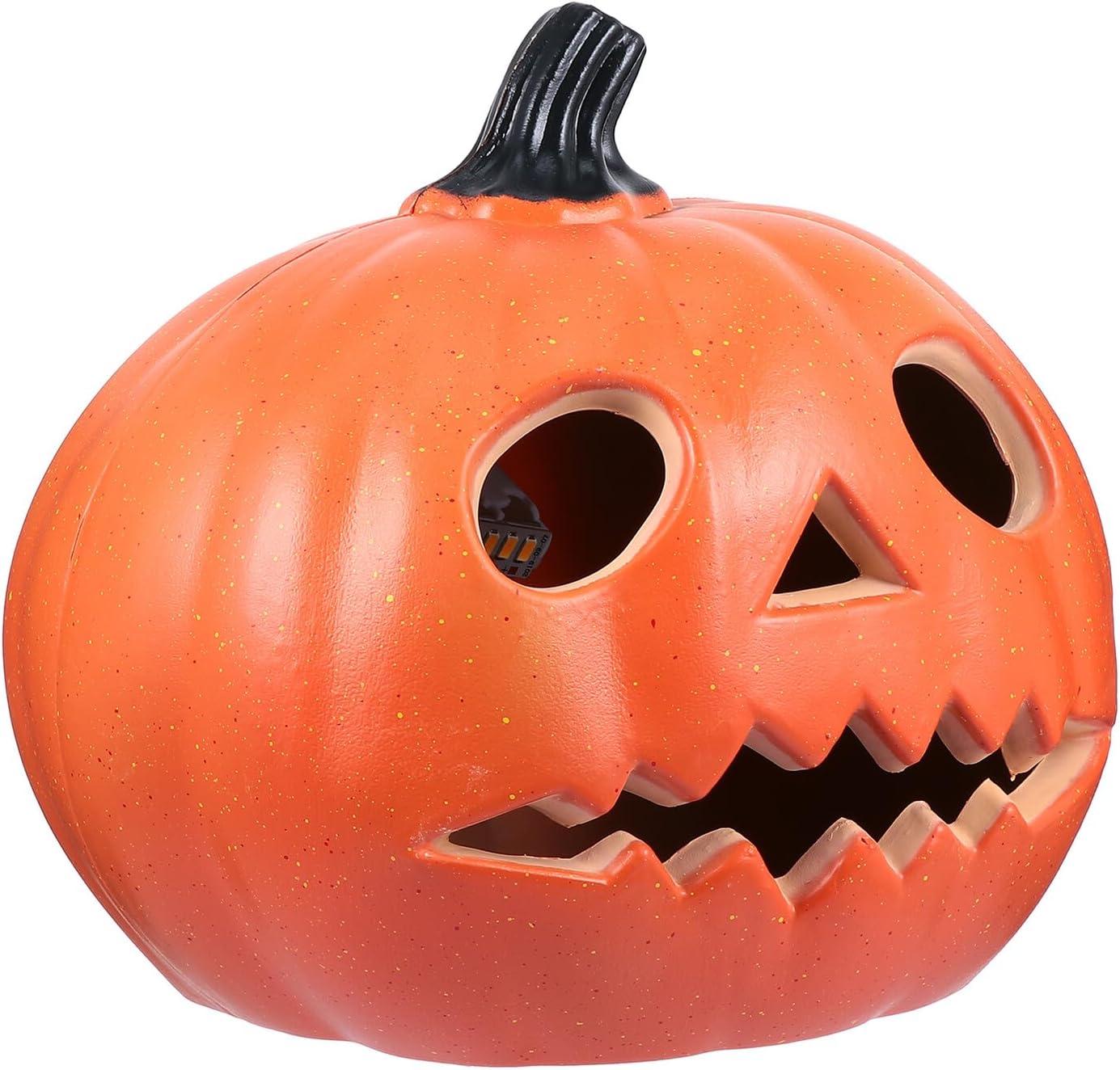 Scary Halloween Pumpkin Lamp Flameless Pumpkin Ghost Decoration Night Light for Halloween Party Home Indoor Outdoor Use