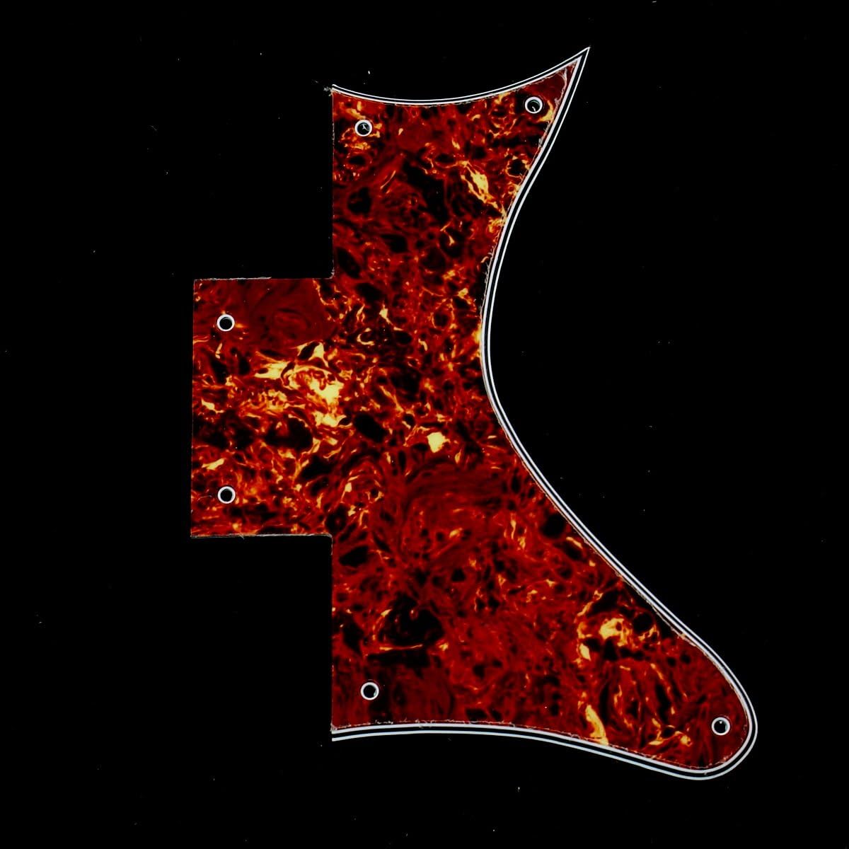 Washburn WI64DL WI 64 DL Style Pickguard ,4ply Tortoise