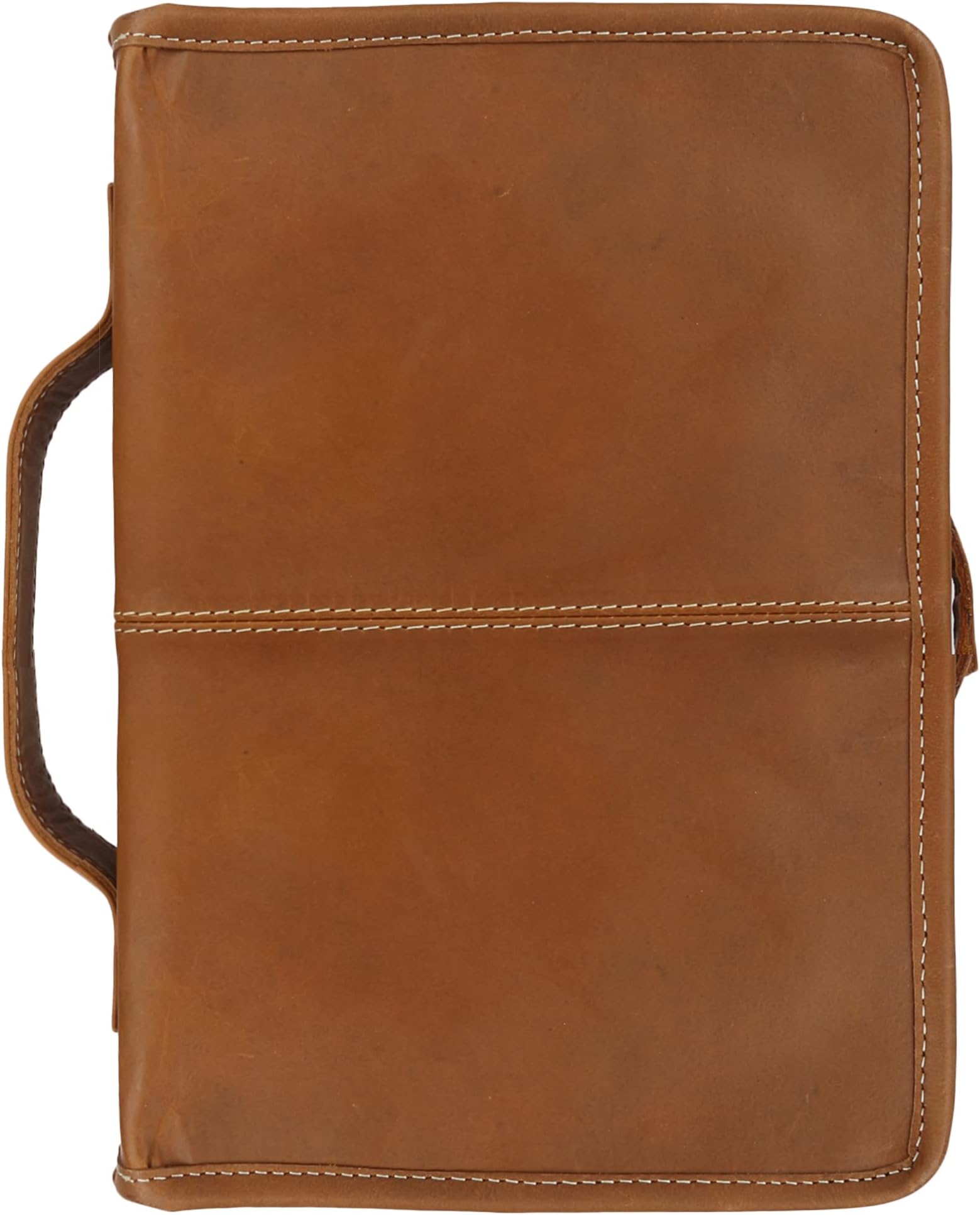 Leather Bible Cover Light Brown