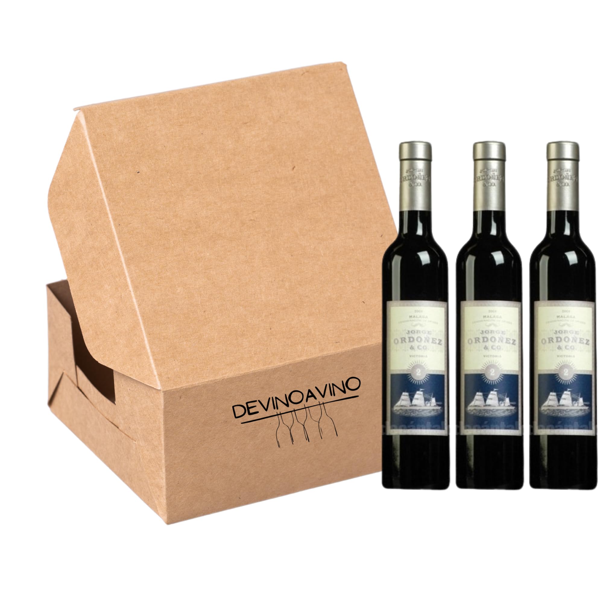 Nº2 Victoria – Sierra de Málaga – Pack con 3 Botellas – Jorge Ordoñez – Seleccionado y Enviado por Devinoavino