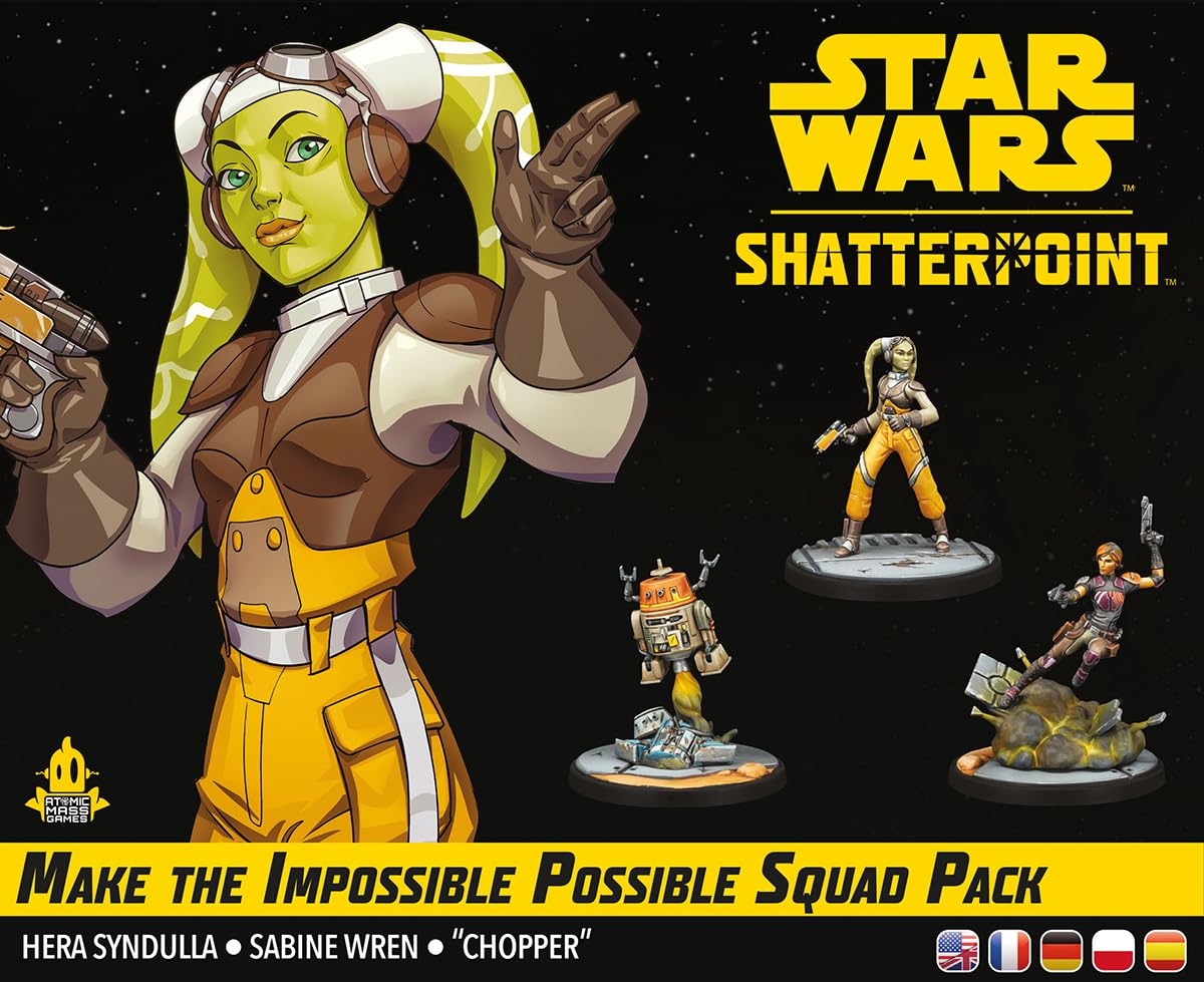 Star Wars: Shatterpoint - Today The Rebellion Dies Squad Pack - Deskové