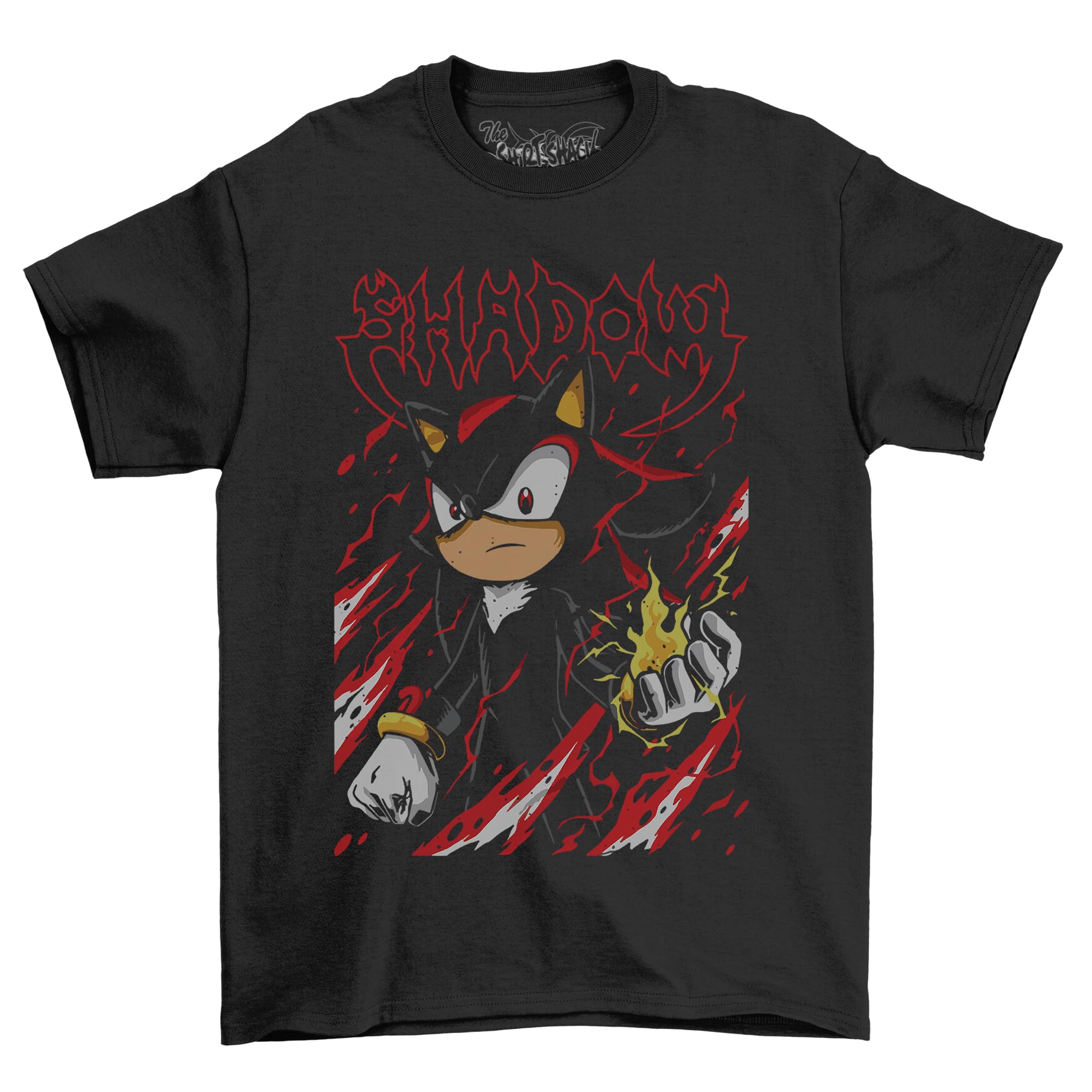ShirtShackShadow Hedgehog Mens Halloween T-Shirt Holiday Celebrations - Ideal for Casual Wear, Parties or Trick or Treat - TV & Film Printed Shirt