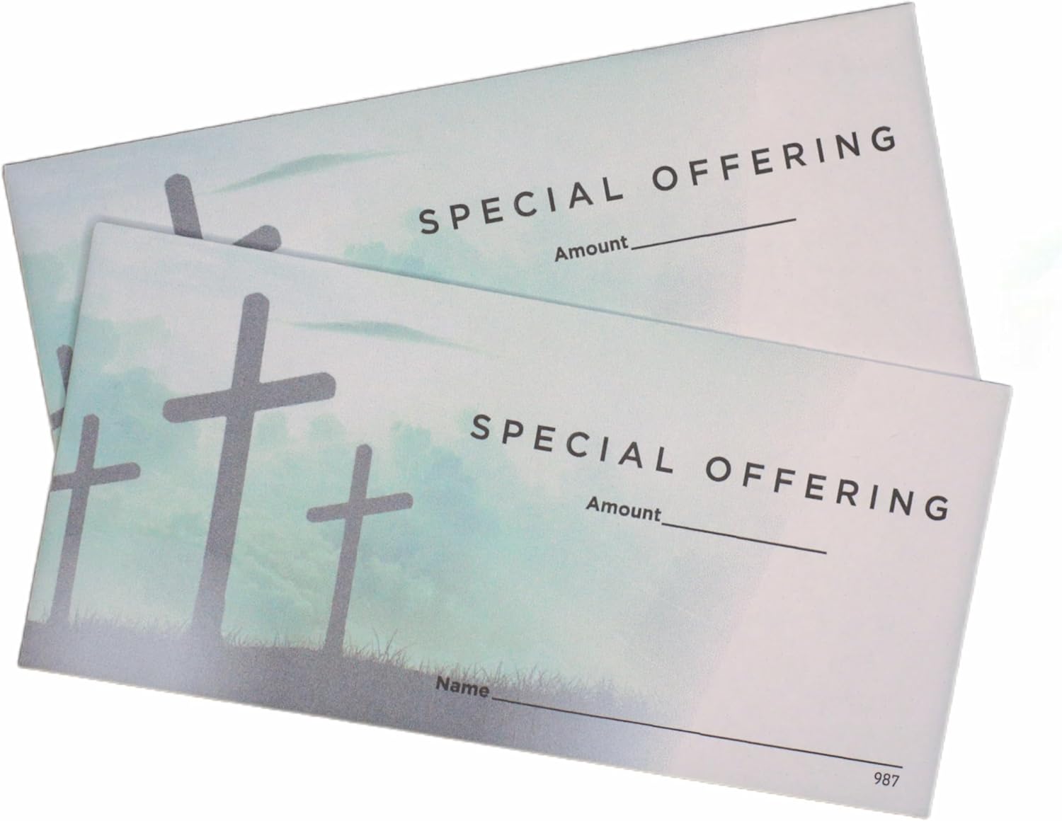 Special Offering Envelopes | Church Pew Envelopes for Tithe or Donation | 3" x 6 5/16" | Bill Size Fits Cash Check or Coin (500)