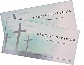 Special Offering Envelope | Church Pew Envelope (100)