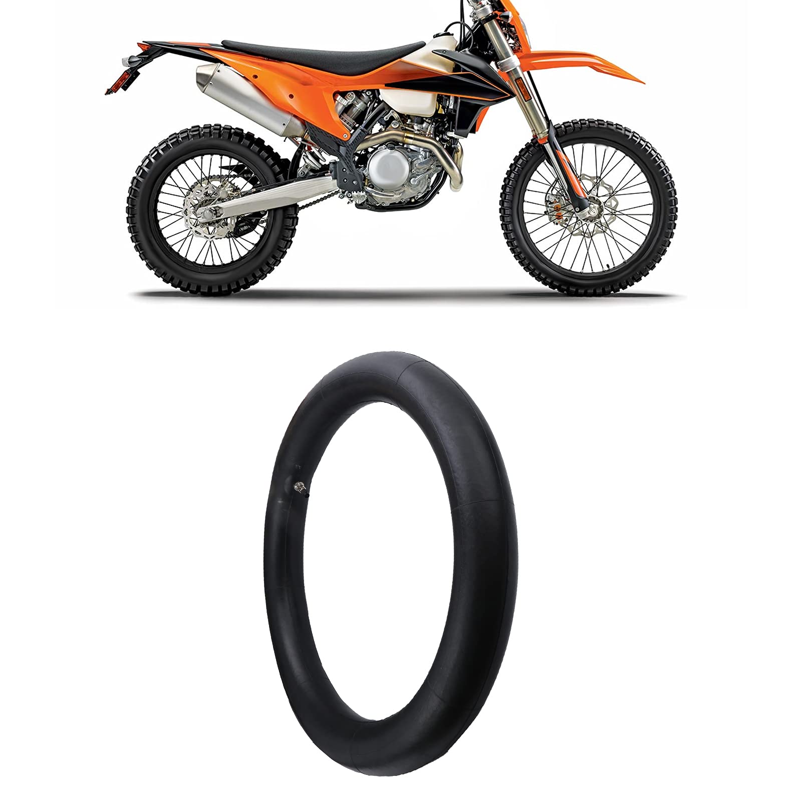 Dętka Przedniej Opony 2 75-17 3 00-17 Trzpień Zaworu ze Stopu Stali Dysza Gazowa do C70 CL70 CR80 CRF100F CRF125F Wyboje i Jazda CL Opona Wewnętrzna Dętka2 75- Dętka3 00- Wewnętrzna