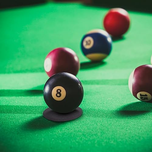 Miniatura 7 de 30 puntos de marcador de mesa de billar, calcomanías de punto de billar, calcomanías de punto de billar, localizador de bola blanca, marcadores de