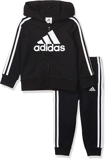 Adidas Chicos Li'l Sport Fleece Zip Frontal Sudadera con Capucha y Jogger  Active Ropa Conjunto de Chándal, Essentials Negro, 5 : Amazon.com.mx: Ropa,  Zapatos y Accesorios