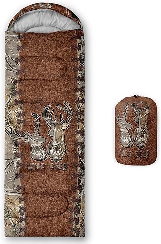 Miniatura 280 de CVHOUSE Camping Sleeping Bags,3 Season Warm & Cool Weather,Lightweight,Waterproof Sleeping Bags for Adults & Kids,Traveling,and Outdoors,Camping