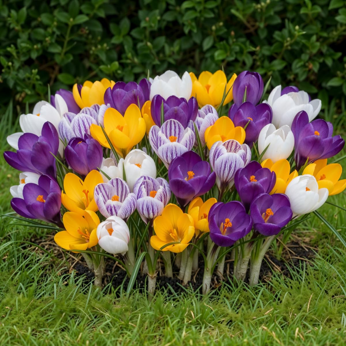 Riesen Krokusse Zwiebeln Winterhart Mehrjährig - 50 Blumenzwiebeln