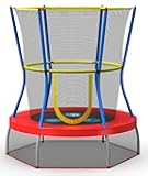 Skywalker Trampolines Mini Trampoline with Enclosure Net
