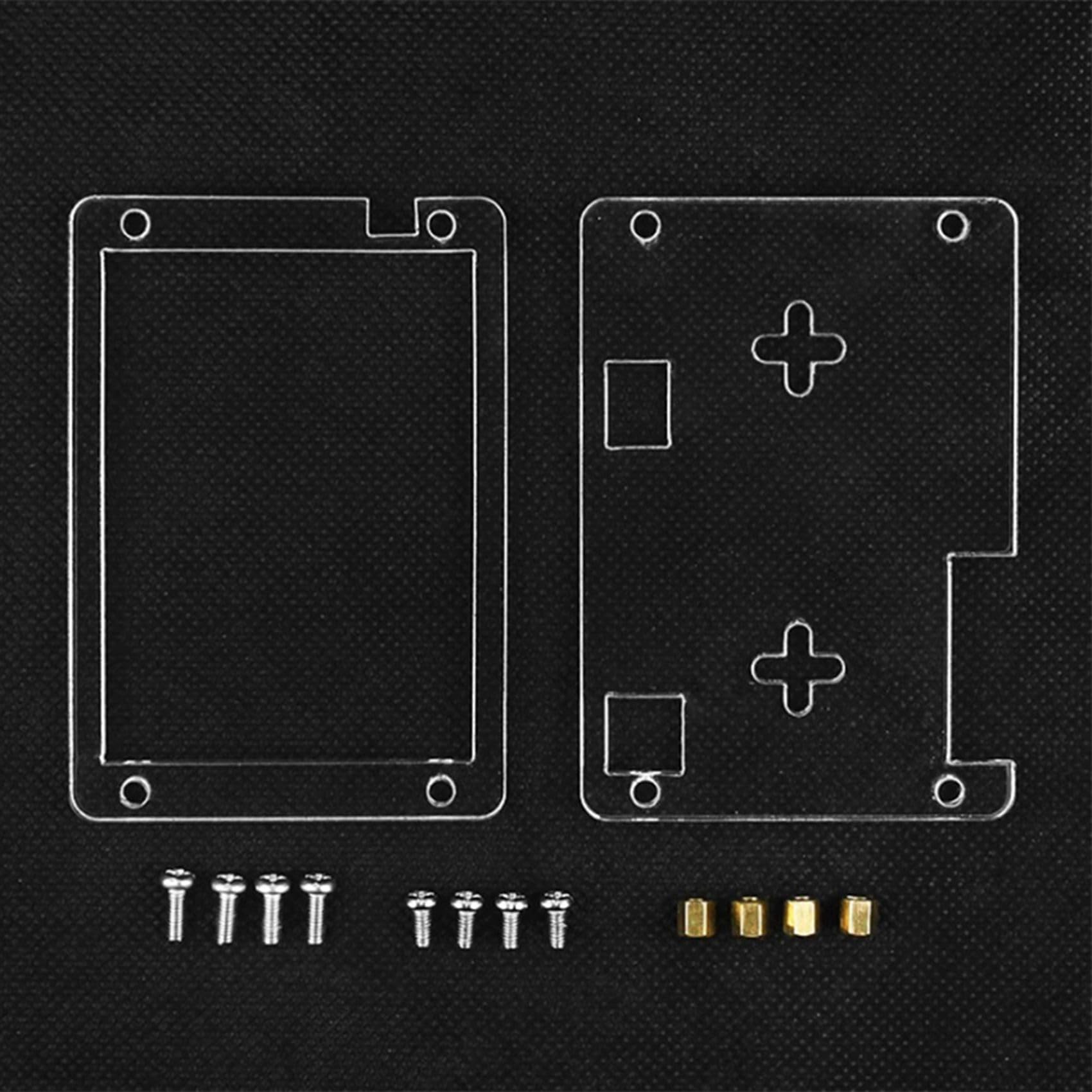 20X Carcasa AcríLica para Pantalla de 2,8 Pulgadas, Placa de Desarrollo, MóDulo LCD TFT con Carcasa Protectora TáCtil