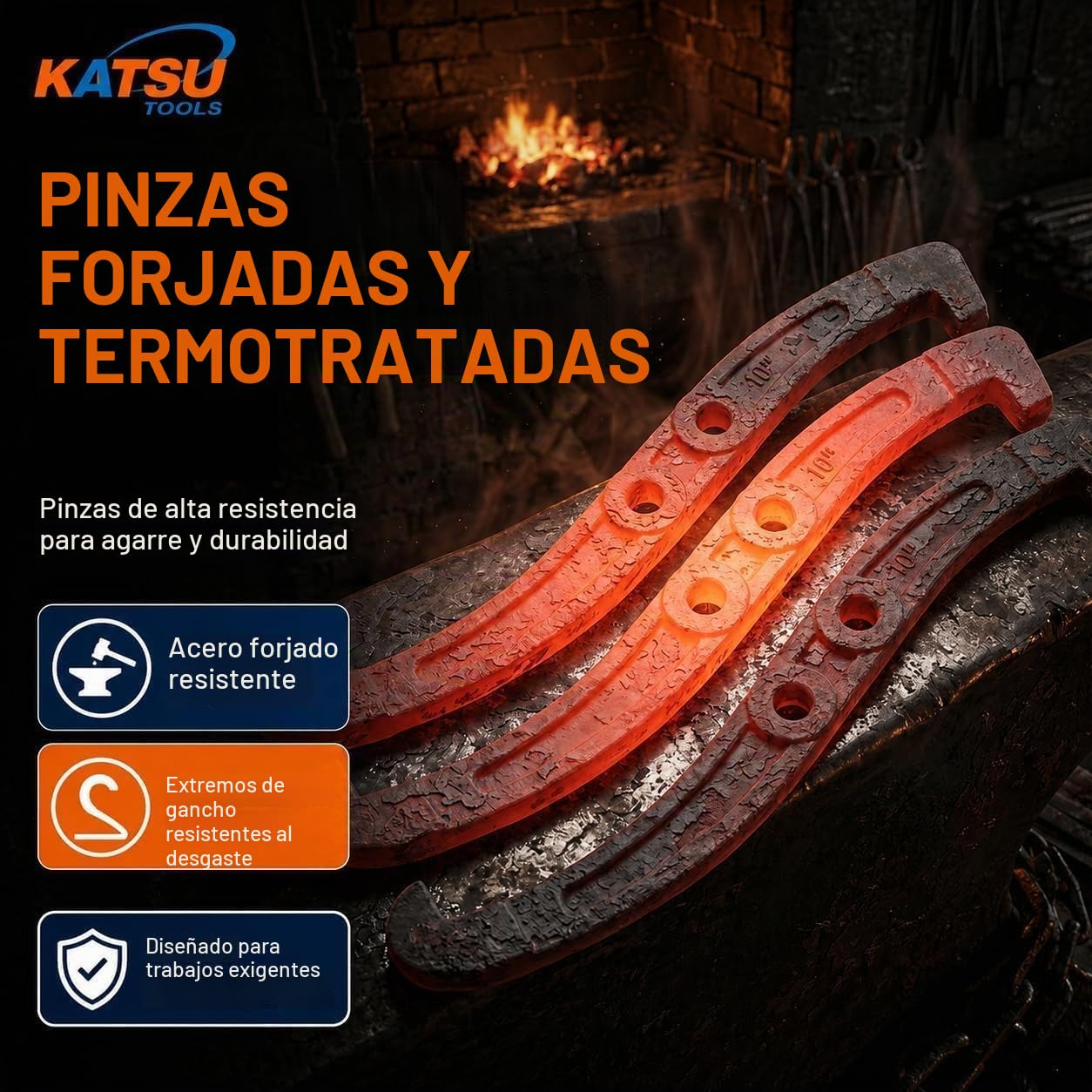 KATSU Extractor Hidráulico de Engranajes 15 Ton, Unidad Integral 3 Mordazas Polea de Prensa Hidráulica Manual Rodamientos de Rueda Motor Cubo Separador 450572