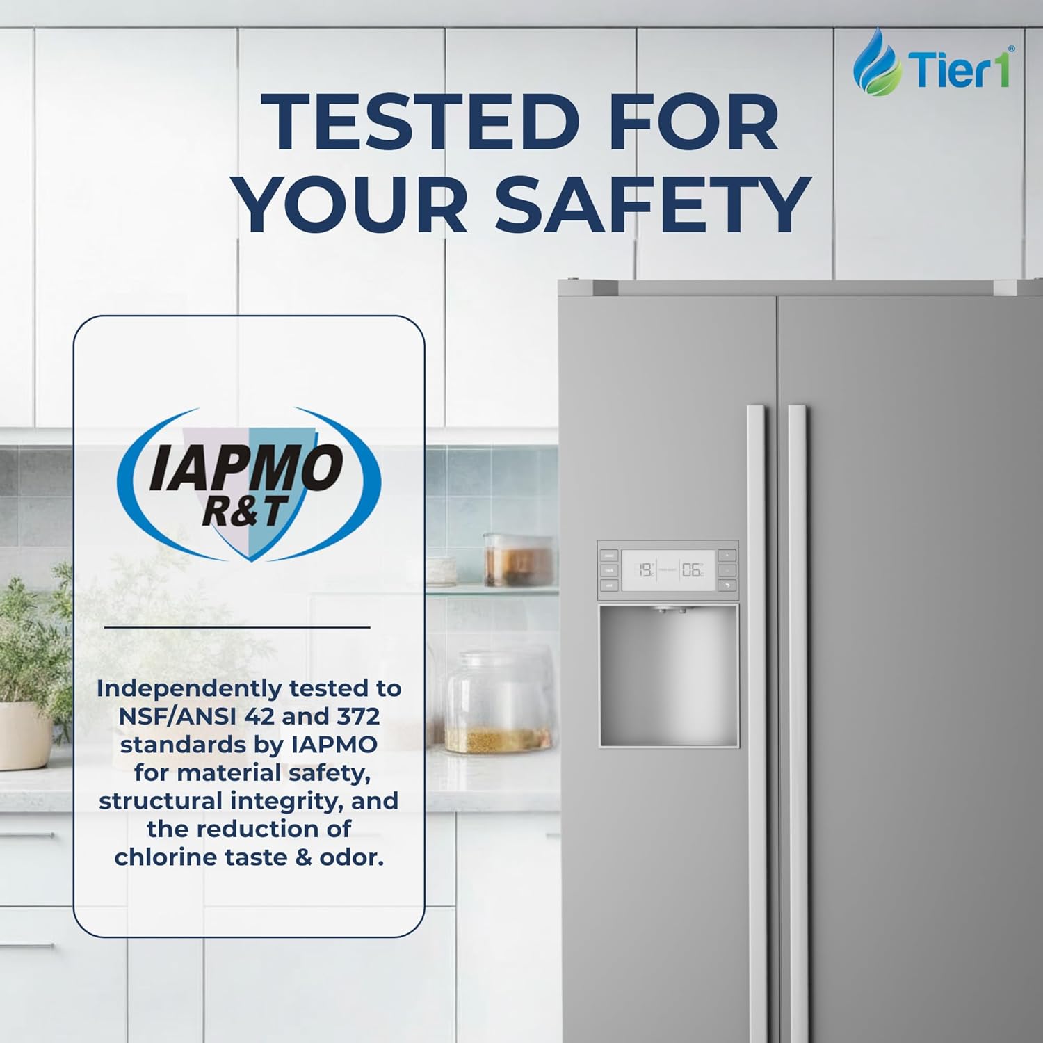 Tier1 RWF1031 WF2CB Refrigerator Water Filter | Replacement for PureSource2 WF2CB & EWF01 | Fridge Filter Lasts up to 6 Months | Easy Install | Odor Control | Clean & Great Tasting Water - Image 6