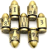 Vista 18 de Beholder - Juego de dados DND, dados de ojo de dragón, ZHOORQI 7 piezas, juego de dados poliédricos para Calabozos y Dragones, RPG, regalos DND