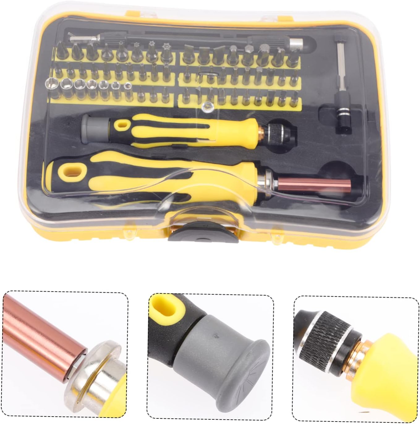 ORFOFE 1 Set Precision Screwdriver Multi Function Tool Kit for Mobile Phone and Electronics Repair Lightweight Durable Easy to Use for Home and Professional Use