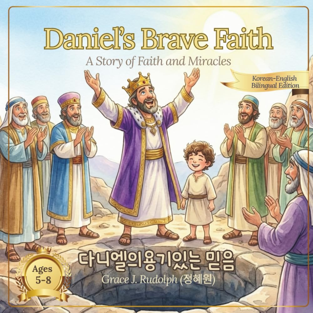 Daniel’s Brave Faith (다니엘의 용기 있는 믿음): English-Korean Bilingual Bible Story for Children Ages 5-8 (Seeds of Faith: Bible Stories (Level 2))