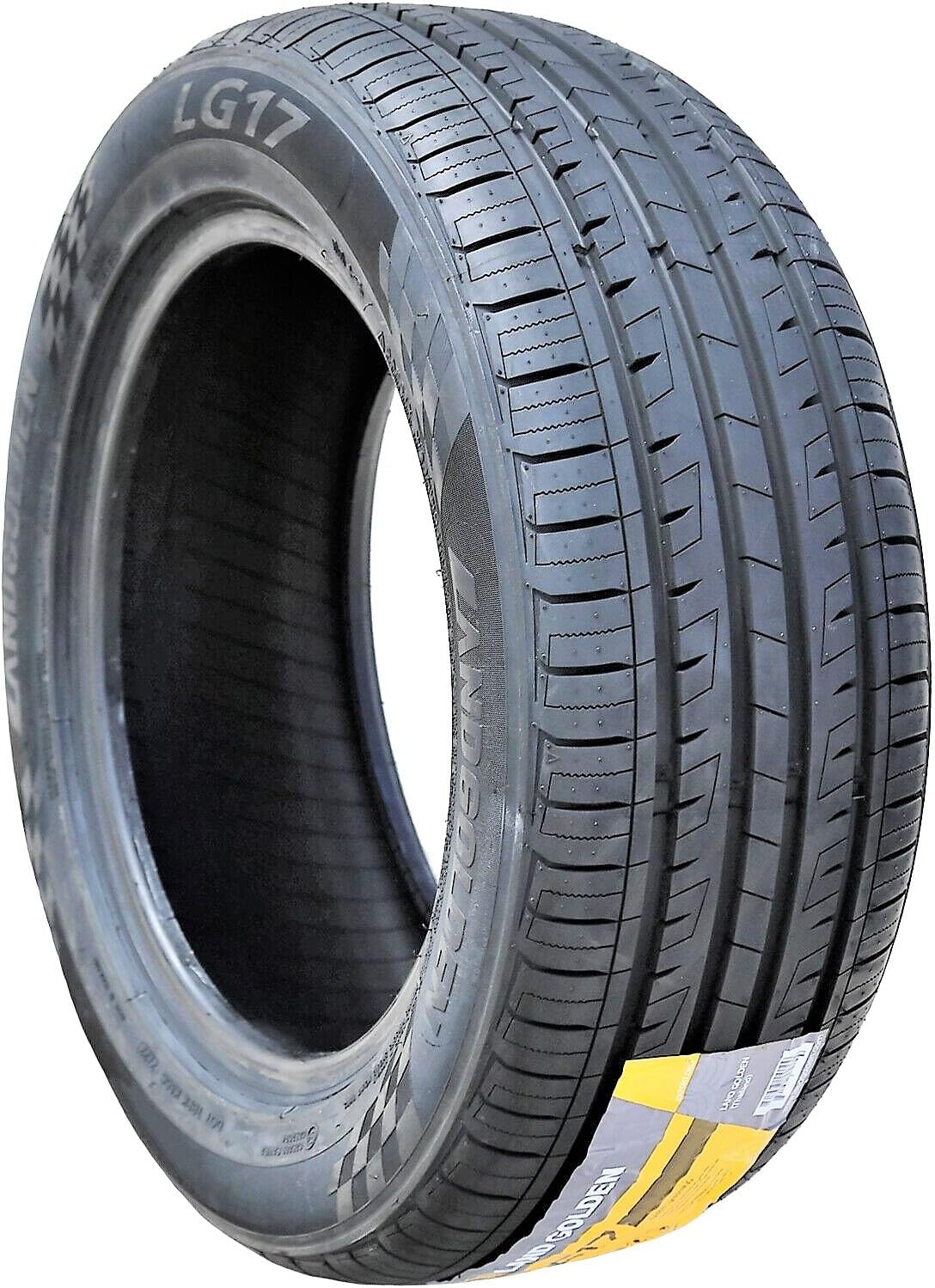 Landgolden LG17 All-Season Passenger Car Performance Radial Tire-195/55R15 195/55/15 195/55-15 85V Load Range SL 4-Ply BSW Black Side Wall UTQG 500AA