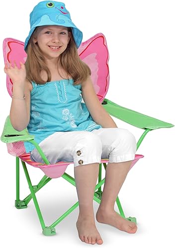 Miniatura 4 de Melissa & Doug Bella Butterfly Silla de exterior para niños (embalaje sin frustraciones)