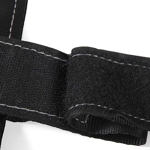 Miniatura 4 de MOTO4U Correa universal de amarre de rueda trasera de motocicleta en negro