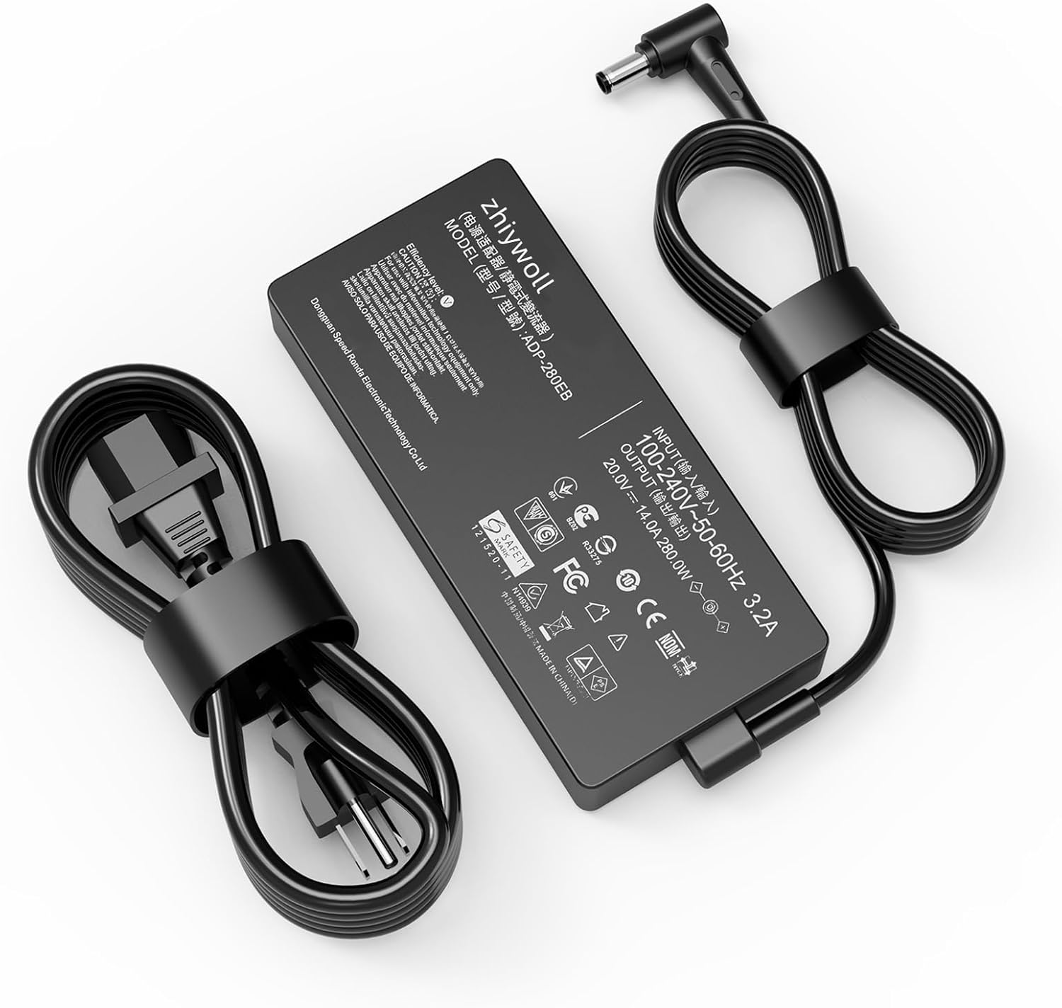 280W Laptop Charger Compatible with Asus ROG Strix G18 G17 G16 G15 G814 G713 G614 G513 Scar 15 17 G733 G732 G533 TUF A16 Flow X16 GV601