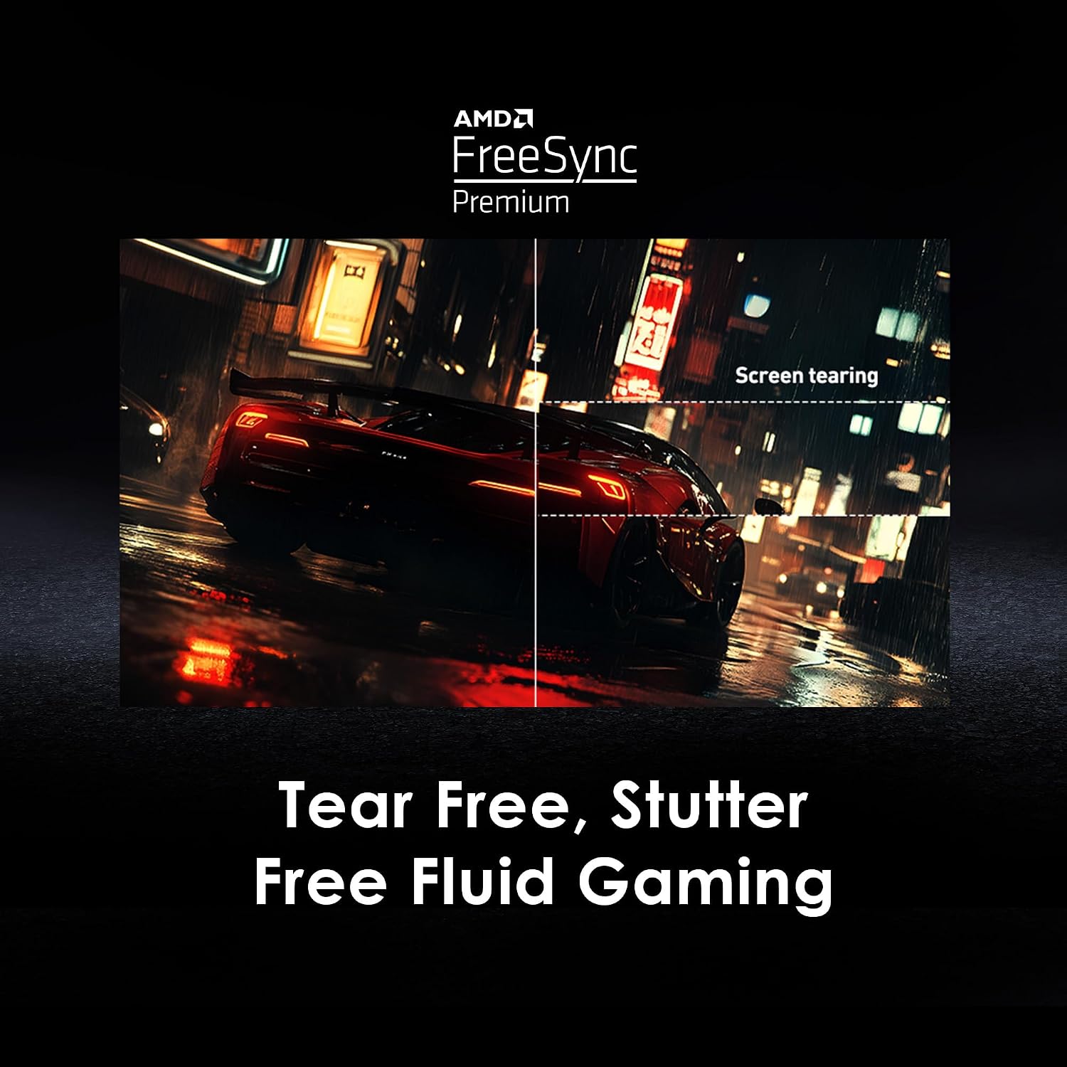 msi MAG 274CF X24 27-inch 1920 x 1080 (FHD) Gaming Monitor, 240Hz, AMD FreeSync Premium, HDR Ready, HDMI, VGA Port, VESA, Tilt, 0.5ms, Black image 3