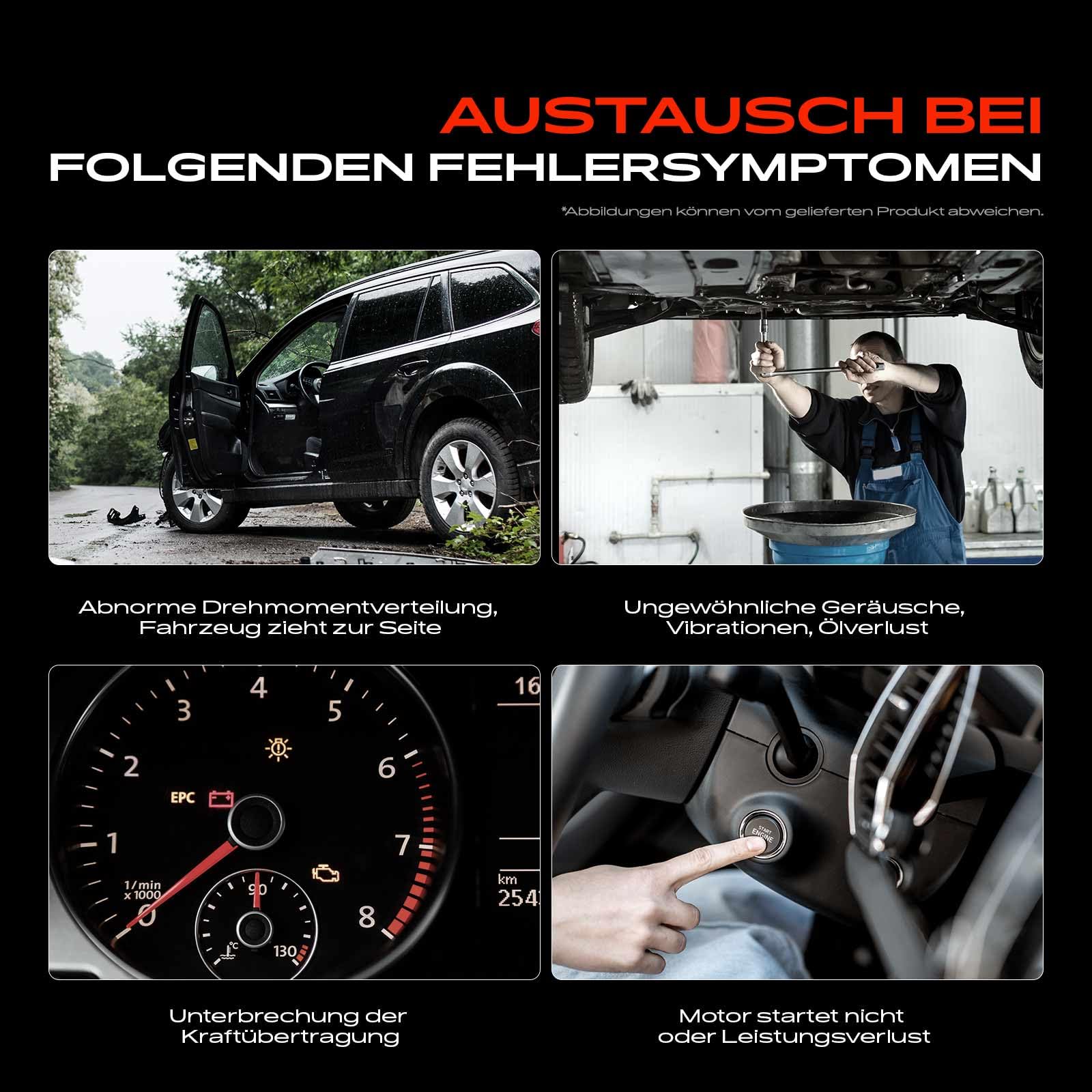 Frankberg Silnik różnicowy osi tylnej, kompatybilny z Grand Cherokee IV WK WK2 3,0L-6,4 l SUV 2011-2016 68084266AB