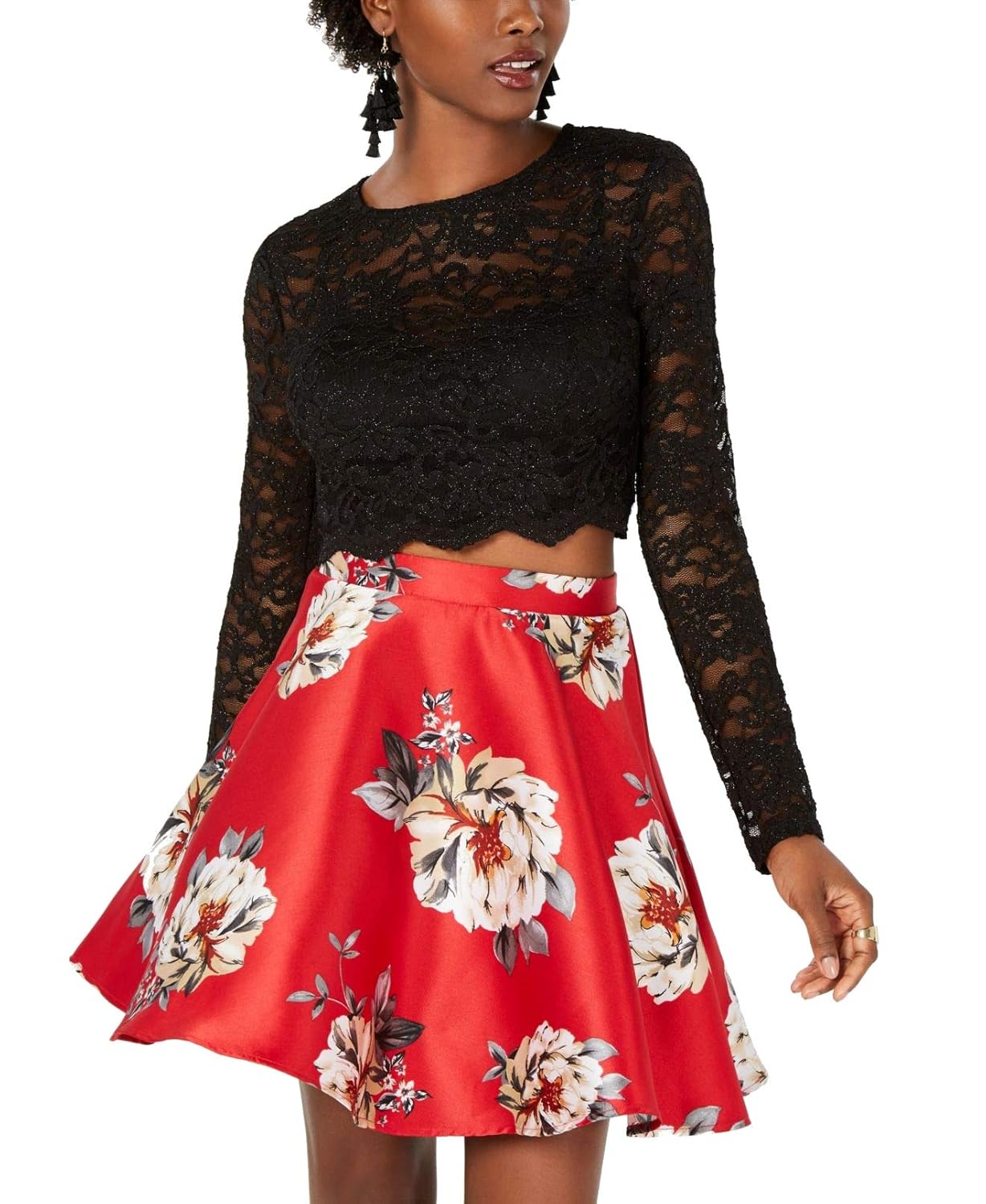city studio 2 piece dress