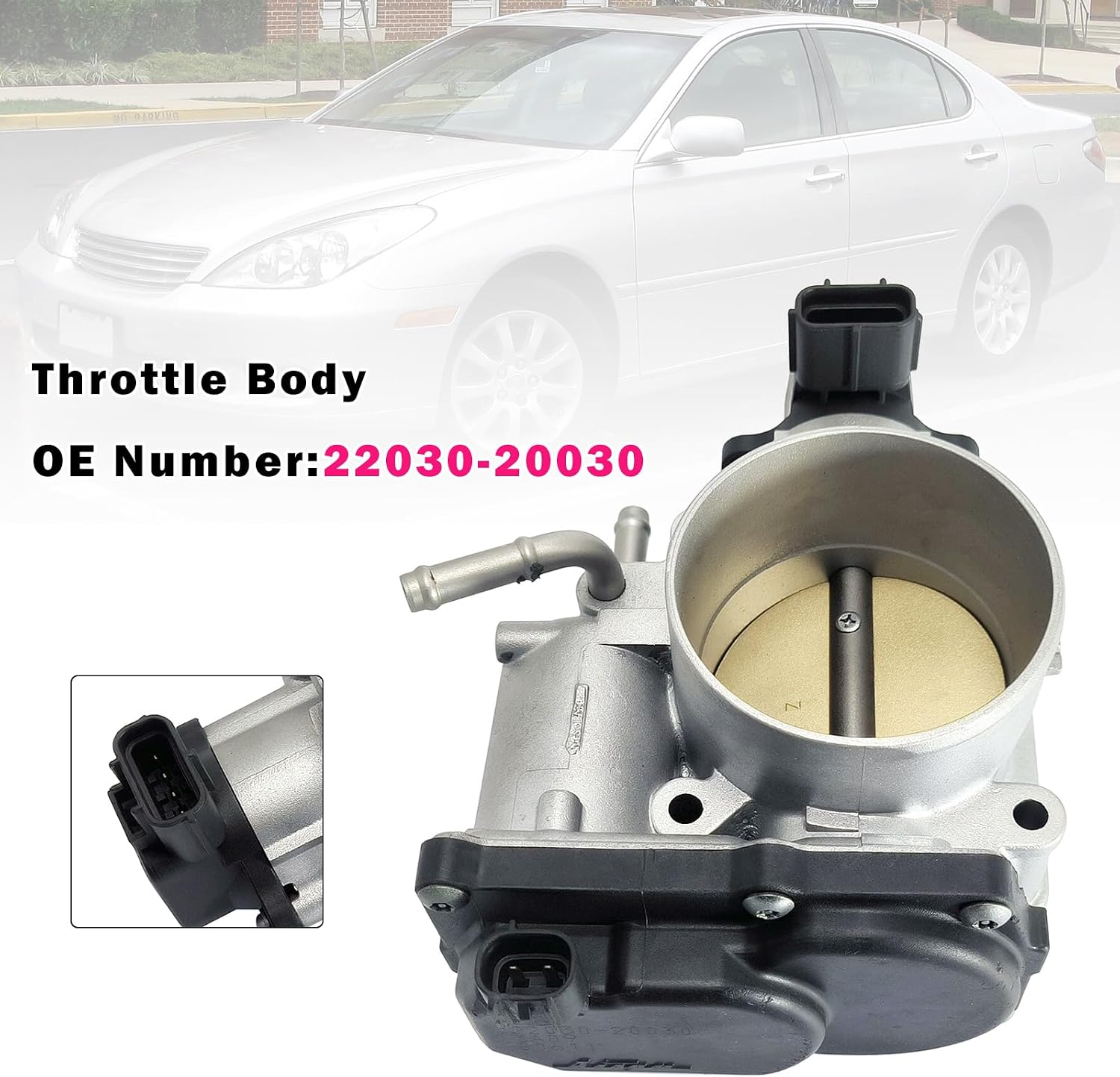 Throttle Body 22030-20030 For Lexus ES300 3.0L 2995CC V6 GAS 2002-2003