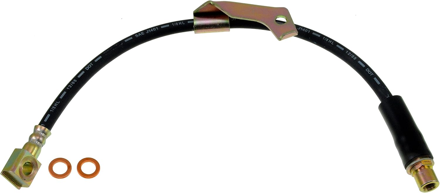 Dorman H620469 Front Passenger Side Brake Hydraulic Hose Compatible with Select Chevrolet / Pontiac / Saturn Models