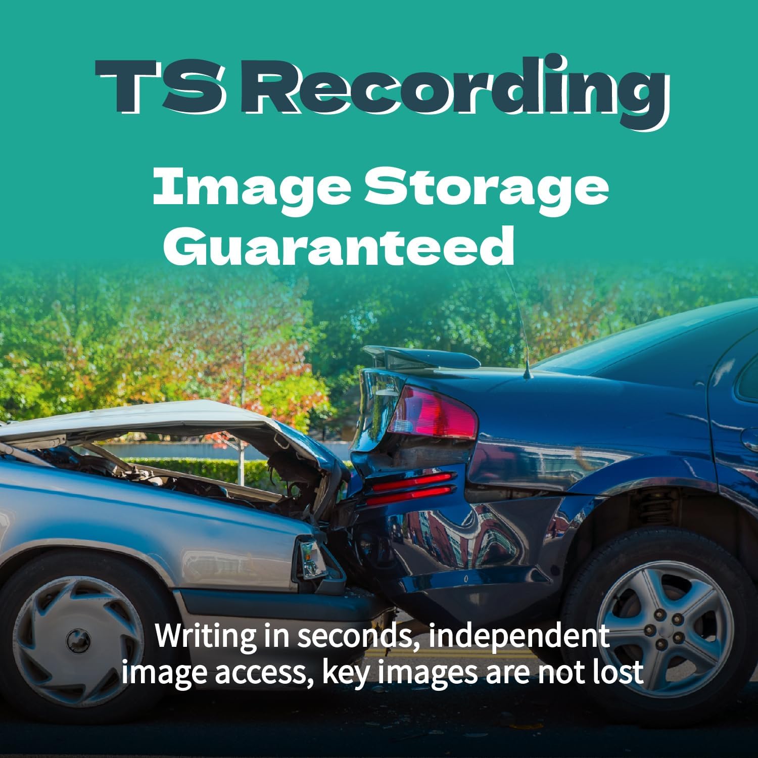 4K Front Dash Cam 64GB Included, GPS Car Dashboard Camera Recorder with UHD 2160P, 2" IPS Screen, 150° Wide Angle, HDR, Night Vision,JD-19BS-4K