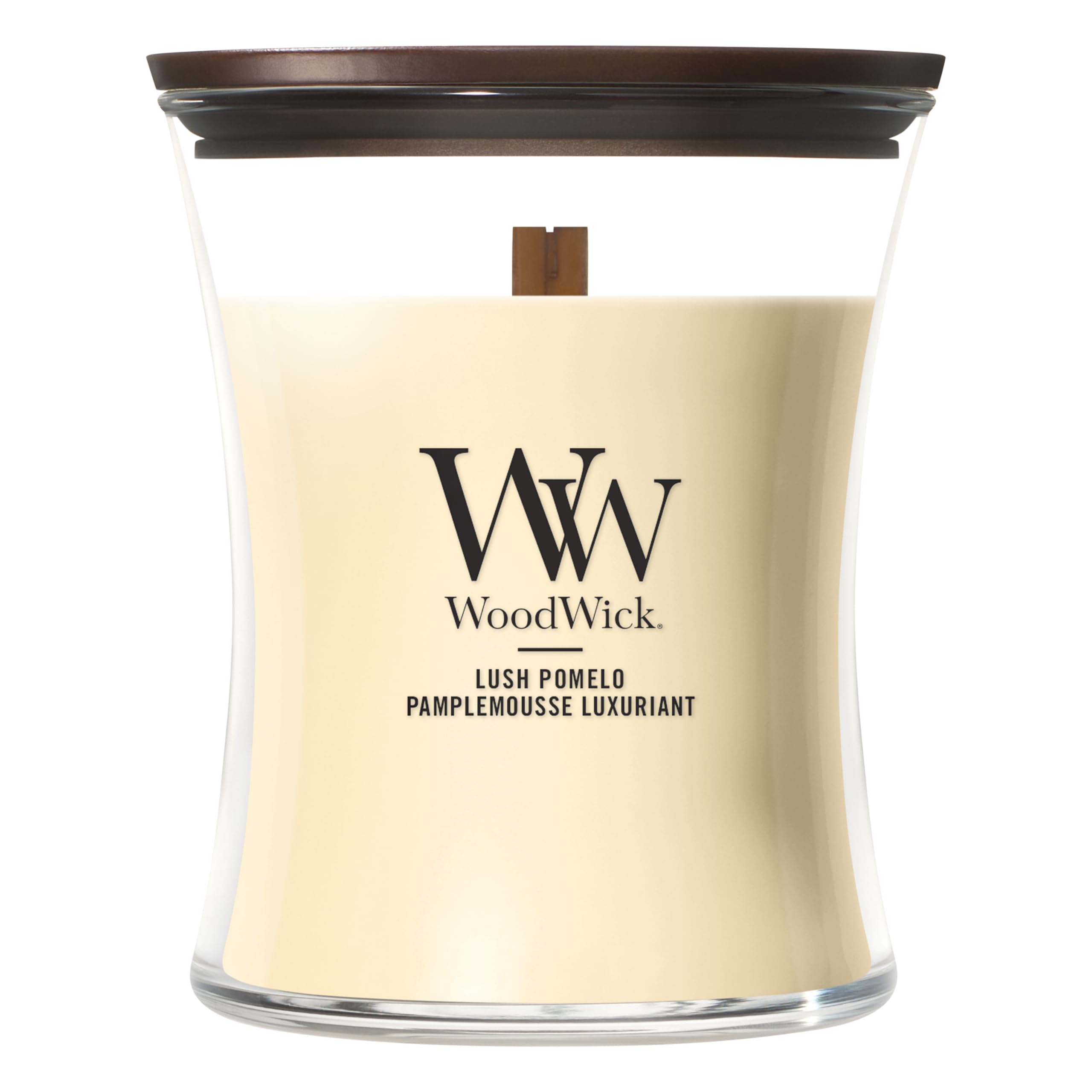 WoodWick | Medium Candle | Lush Pomelo | Great Gift for Women