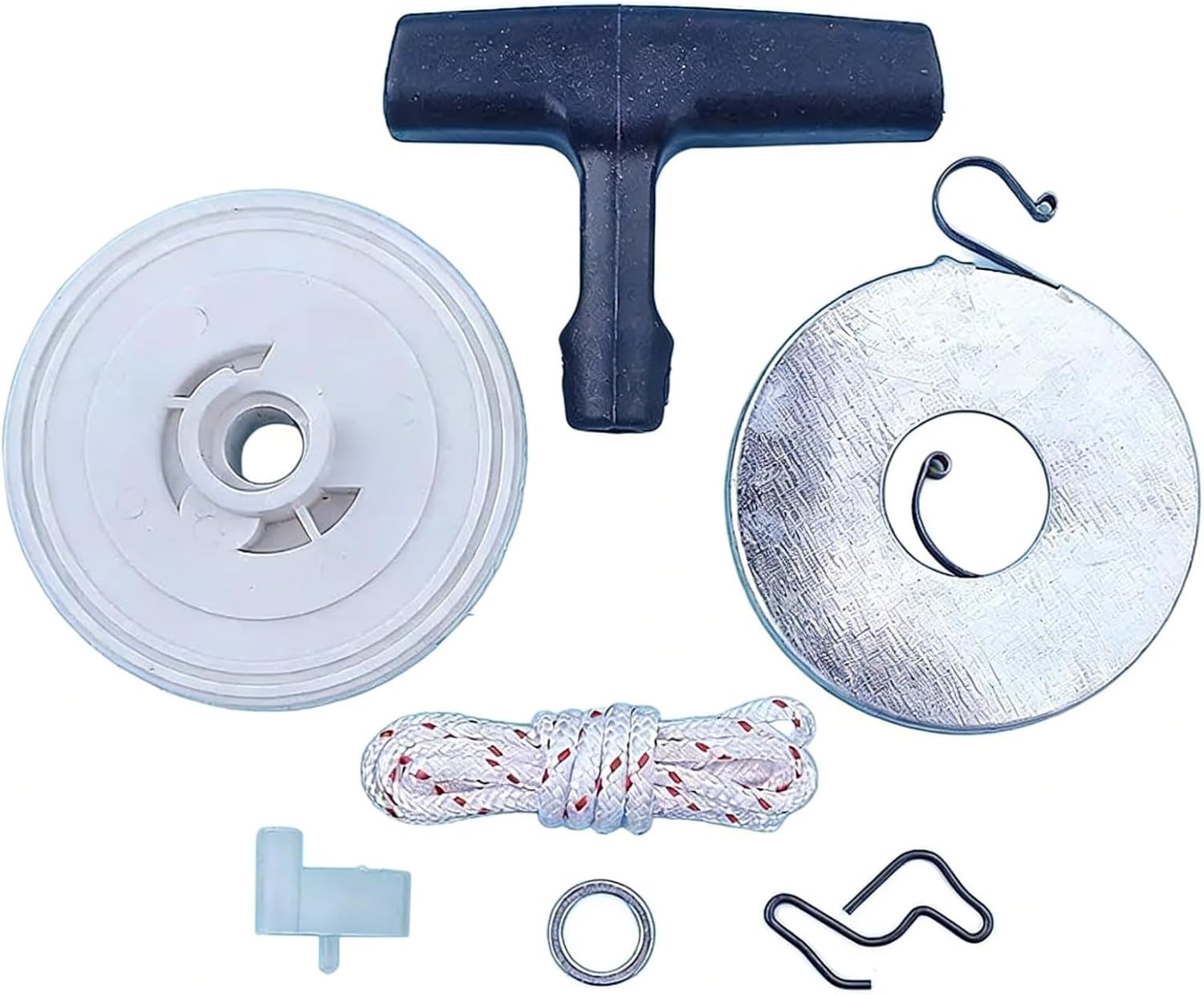Recoil Starter Spring Rewind Repair Pull Rope Kit Fit For MS260 MS240 026 024Pro Chainsaw Pawl Spring