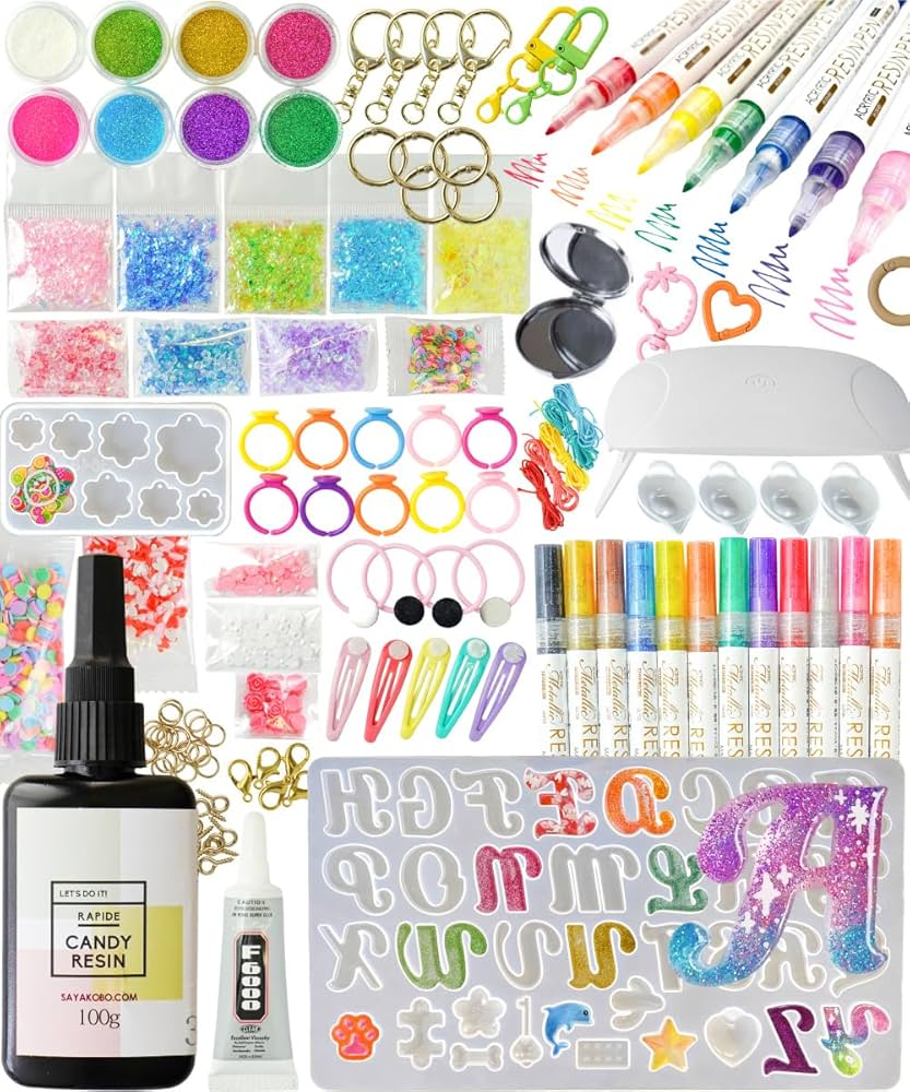 Amazon | 紗や工房 レジン セット 子供 キッズ キット 初心者 親子 Amazon | 紗や工房 レジン セット 子供 キッズ キット 初心者 親子