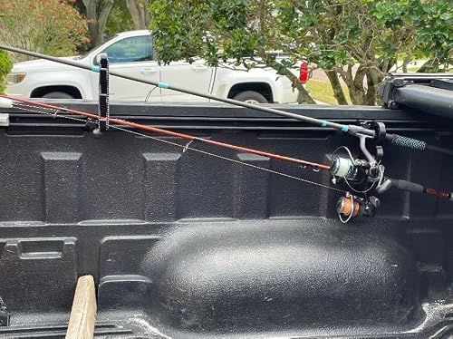 Circle-Hole Toyota Tacoma Bed Rail Rod Holder