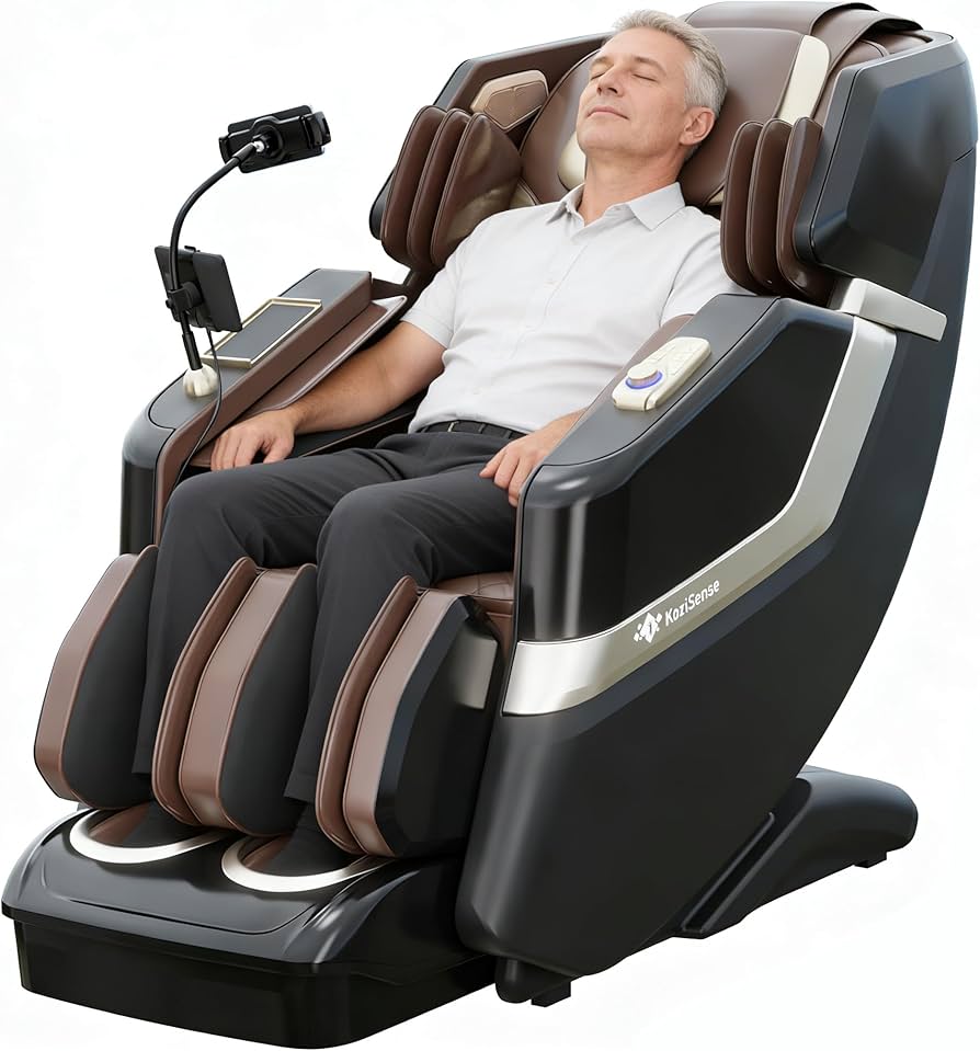 Amazon.com: KoziSense KZ-313 2026 Heated Jade Roller Massage Chair