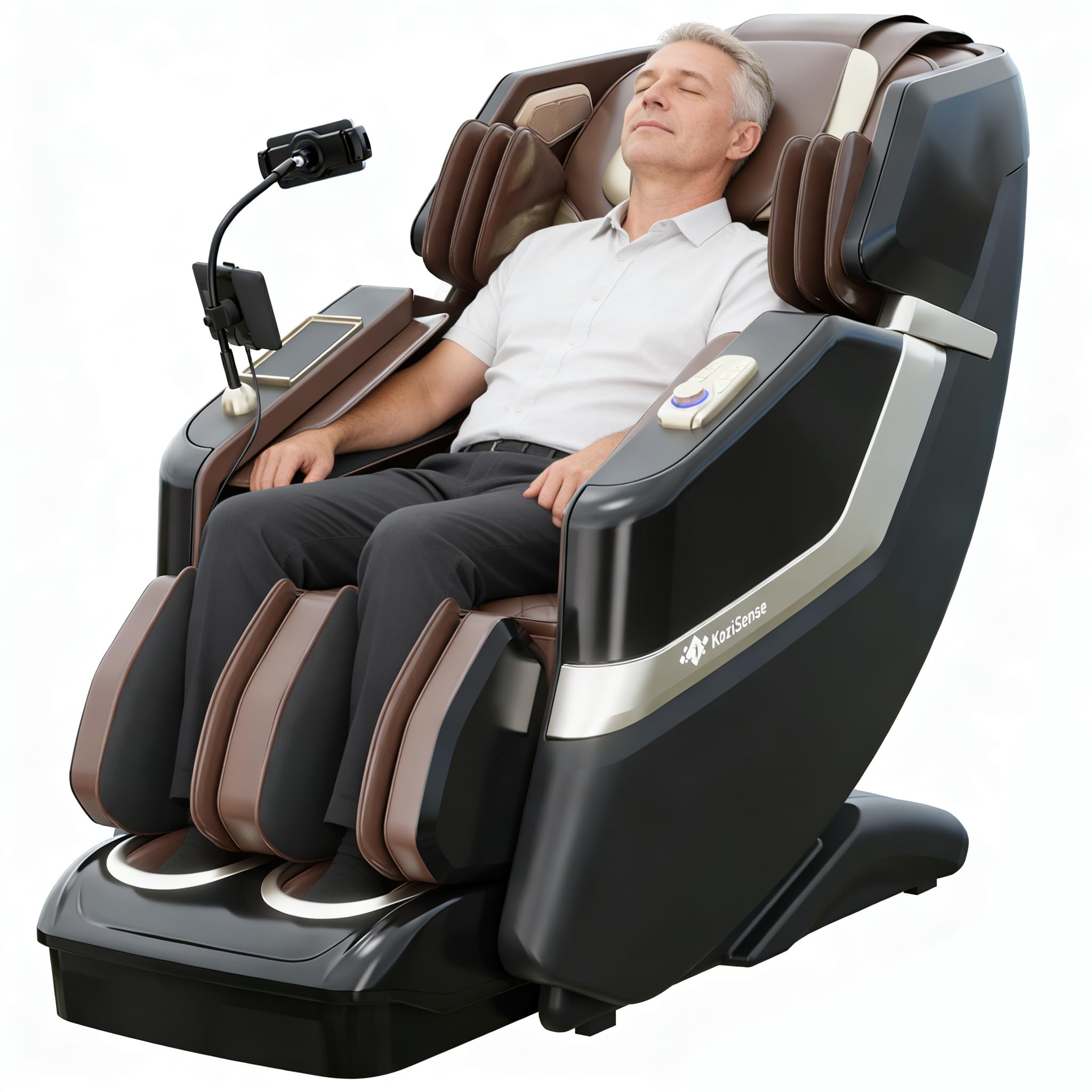 Amazon.com: KoziSense KZ-313 2026 Heated Jade Roller Massage Chair