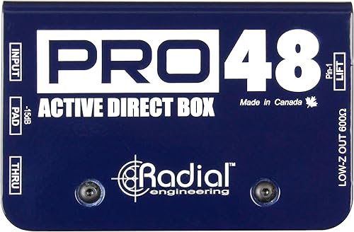 Miniatura 5 de Radial Pro48 Active 48-Volt Caja directa compacta