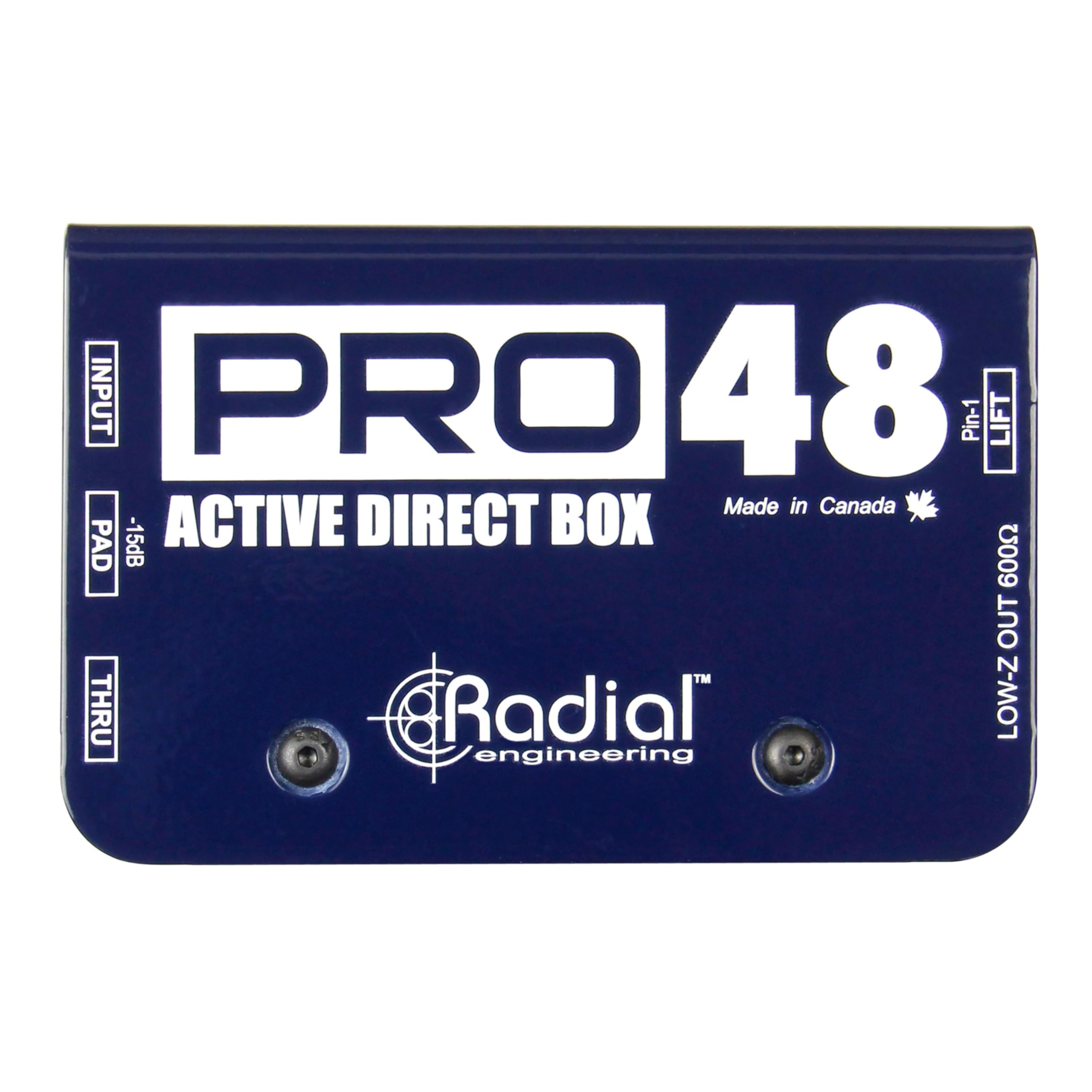 Caixa direta compacta Radial Pro48 Active de 48 volts : Amazon.com