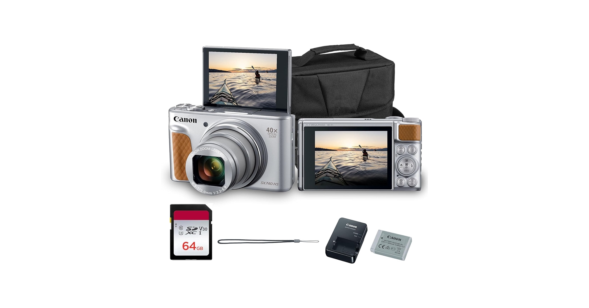 Amazon.com : Canon PowerShot SX740 HS Digital Camera (Silver