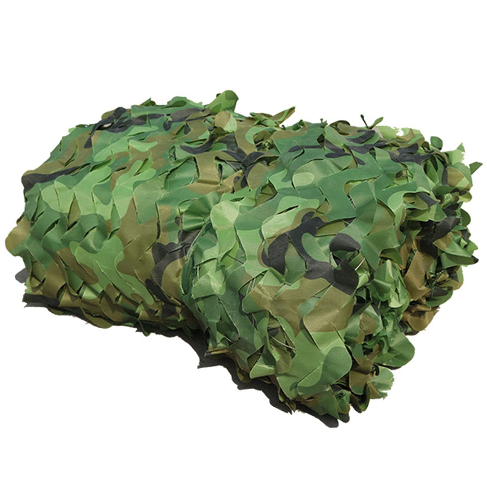 Oudini 10*10M(32.8*32.8Ft) Woodland Camouflage Net Camping Military Hunting Shooting Hide Camo Netting Sunscreen Nets/10 * 10M(32.8 * 32.8Ft)