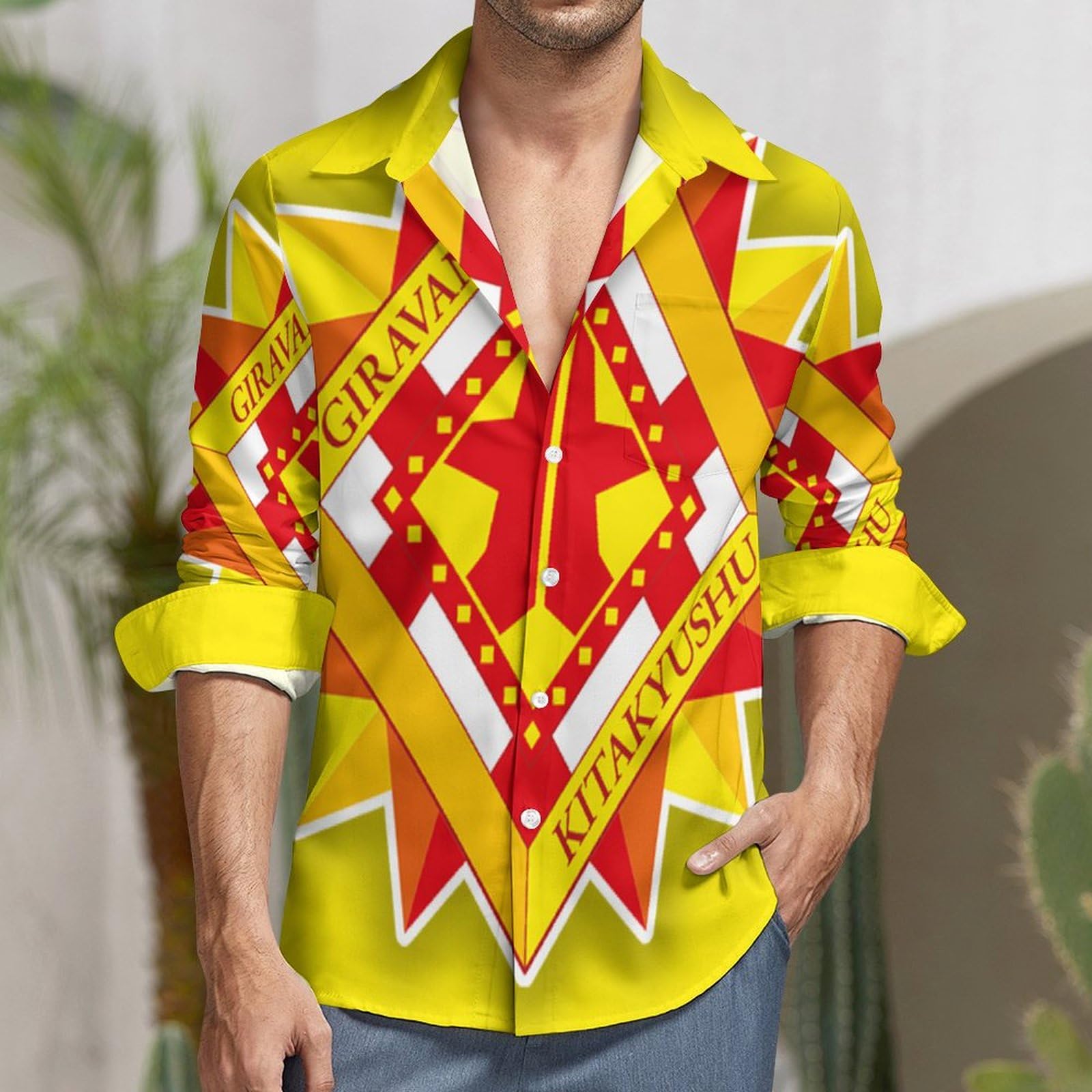 Amazon.co.jp: ギラヴァンツ北九州 メンズ 長袖 Tシャツ ファッション