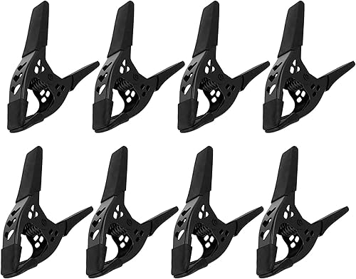 Miniatura 8 de Pinza de 6 pulgadas, metal con resorte grande y de alta resistencia, apertura de la mordaza de 3 pulgadas