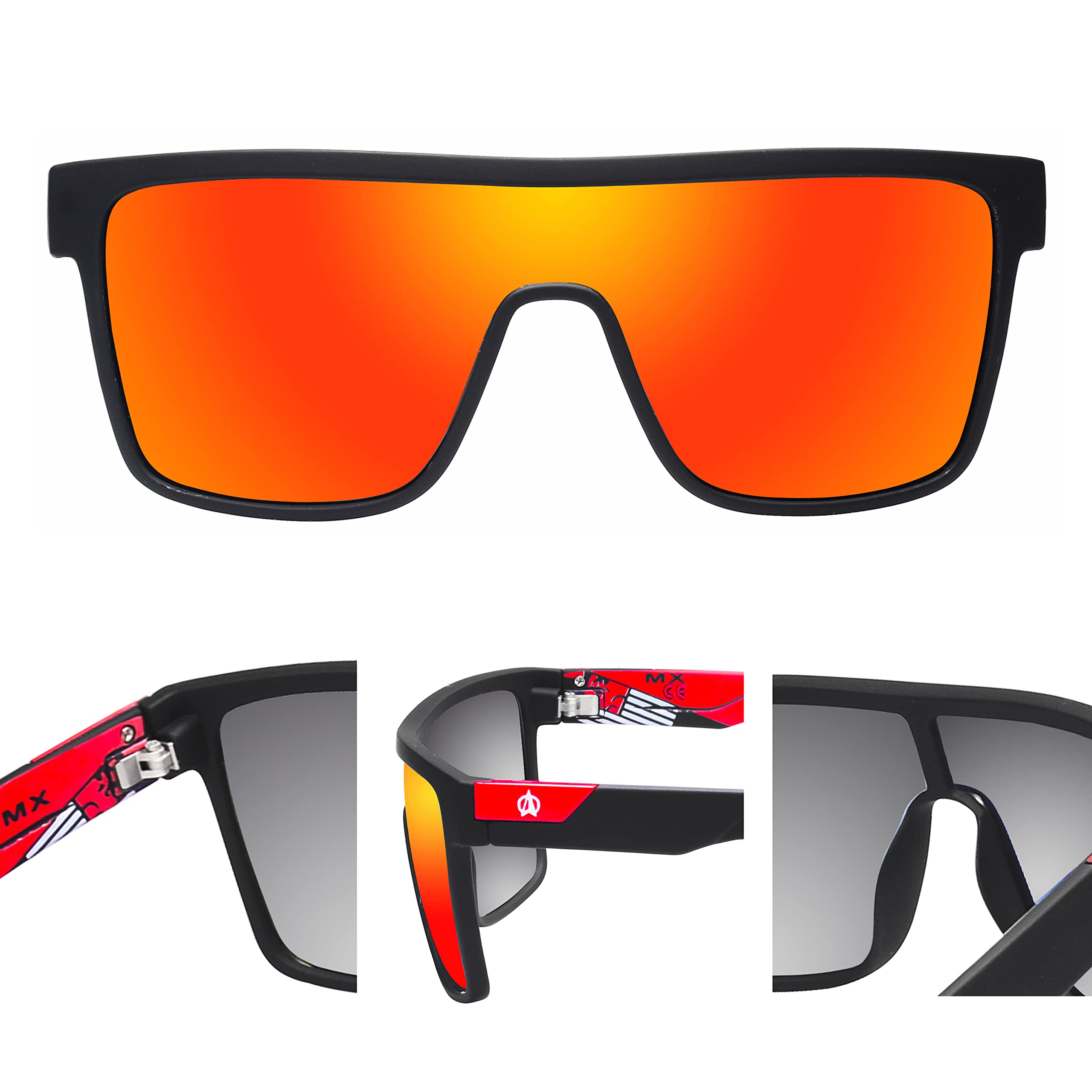 Sports Polarized Sunglasses For Men Cycling Driving Fishing Running Golf Sun Glasses Women 100% UV Protection HD6015