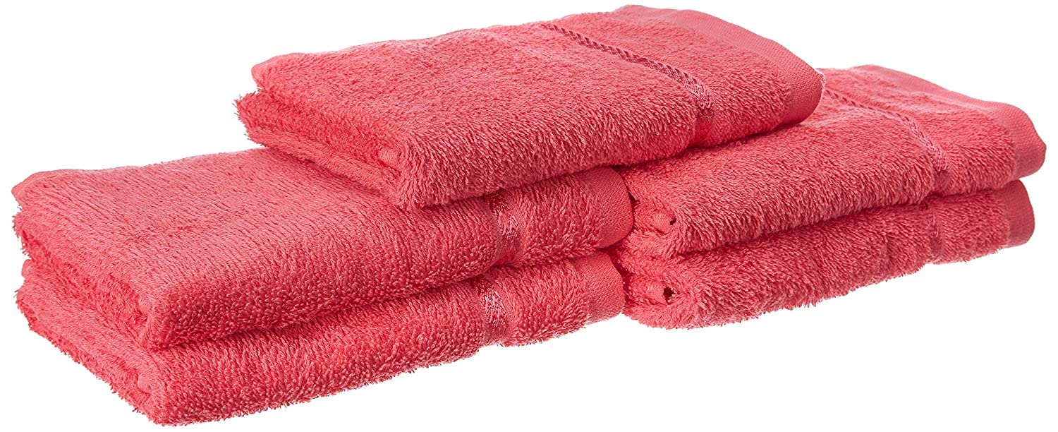 WELSPUN Quick Dry , Cotton Hand Towel Pack of (4) Amazon.in Home