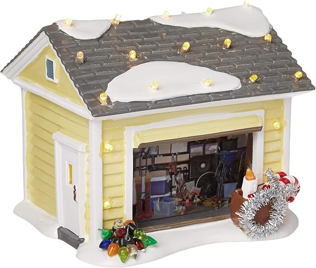 Department 56 Lit Building, Ceramic, Multicolor, 4.06 Inch