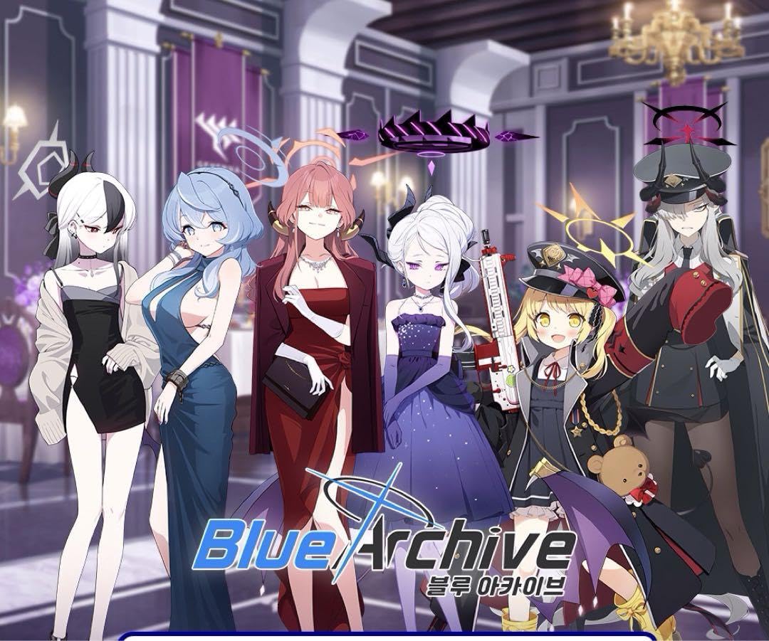 Amazon.co.jp: ブルーアーカイブ ブルアカ 韓国 トレーディング缶