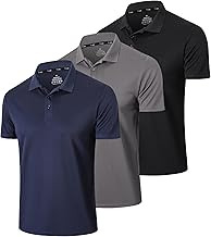 3rd Pack Polo Shirt Men Leisure Comfortable Polo Shirts Men Short Sleeve Breathability Moisture Wicking Sportswear Men Golf Polo Shirt Men