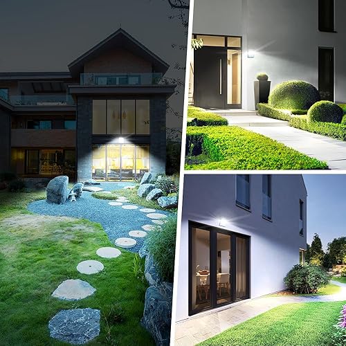 Miniatura 7 de Luces LED de inundación para exteriores, 200W 20000LM Luz de trabajo LED con conductor, 6500K luz blanca diurna, IP66 portátil impermeable al aire