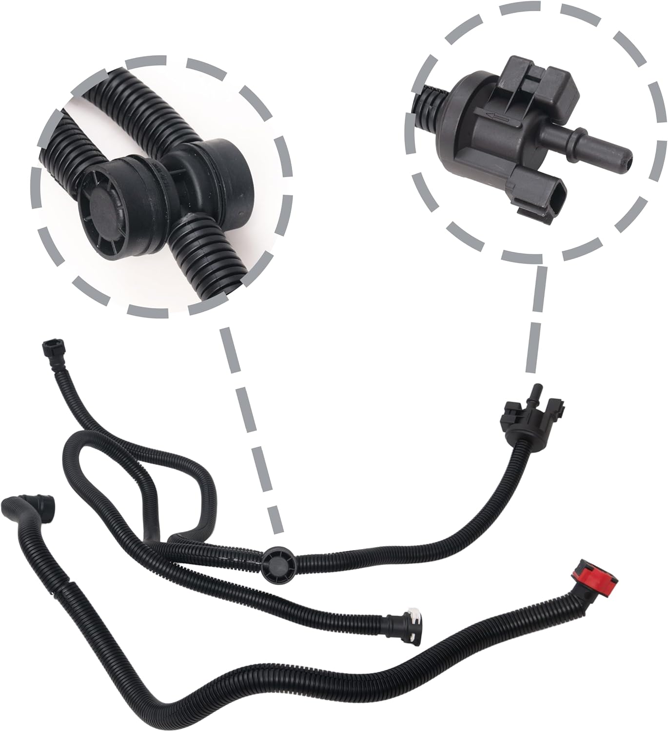 Vapor Canister Purge Valve Compatible with Lincoln Nautilus 2019-2022 for Ford Edge 2015-2018 for Lincoln MKZ 2016-2018 Replaces K2GZ-9D289-A K2GZ9D289A K2G3-9D289-AE K2G39D289AE