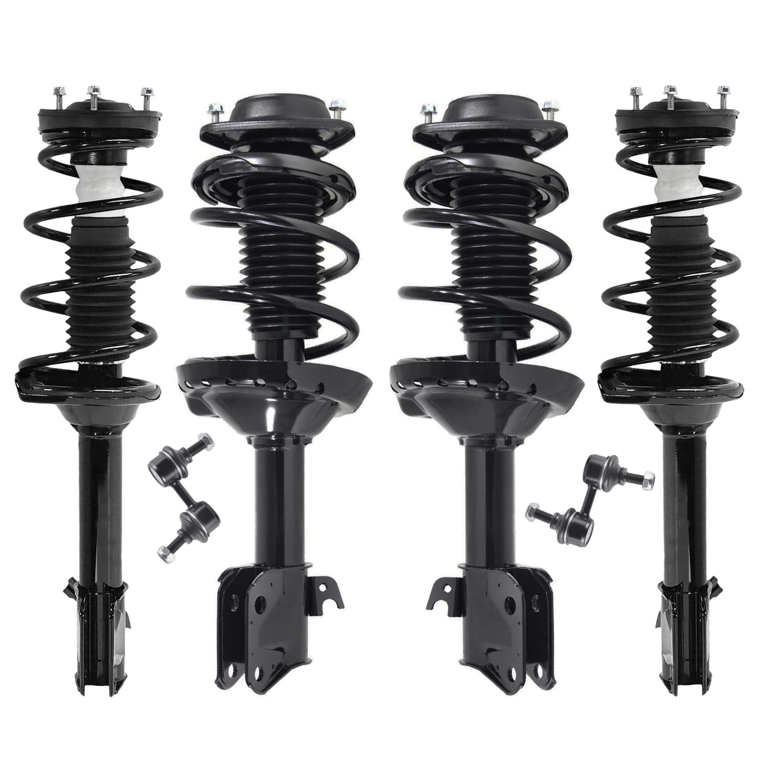 Detroit Axle - 6pc Struts Sway Bar Links for 2004-2007 Subaru Impreza